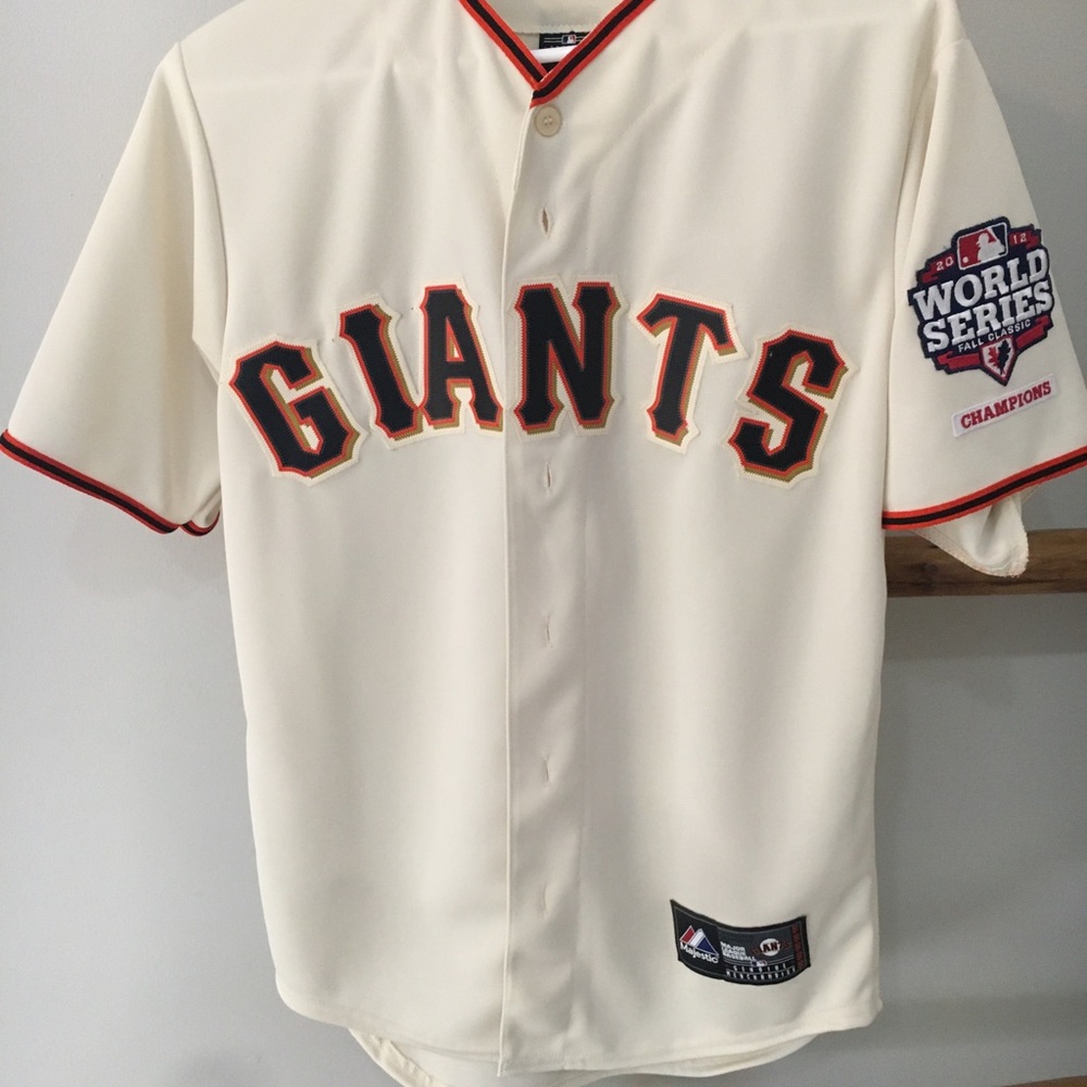 World Series SF Giants Buster Posey jersey